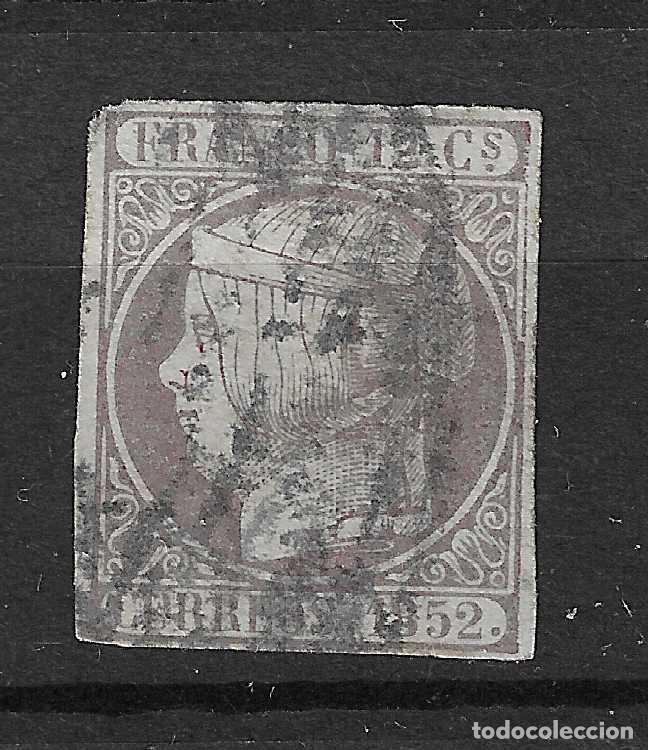 Briefmarken: 1852 ISABEL II EDIFIL 13&ordm; USADO
