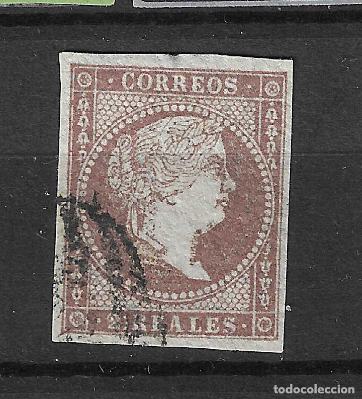 Sellos: 1855 ISABEL II EDIFIL 46&ordm; USADO - Foto 1