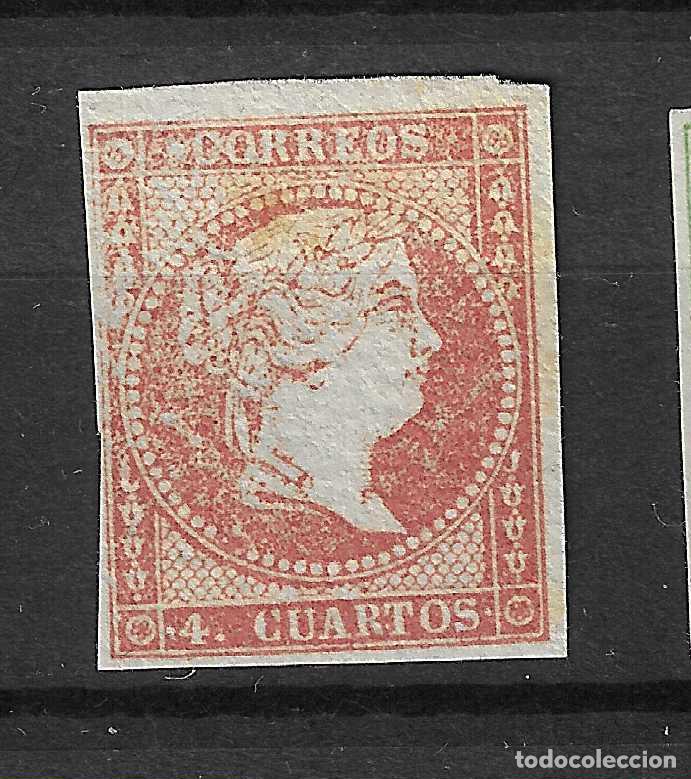 Sellos: 1855 ISABEL II EDIFIL 44* NUEVO - Foto 1