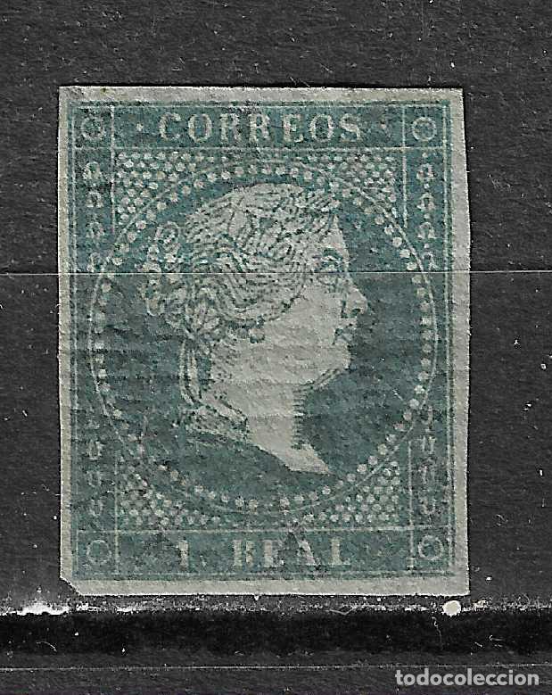 Timbres: 1855 ISABEL II EDIFIL 41* NUEVO CON GOMA MARGEN COMPLETO VALOR 1900 &euro;