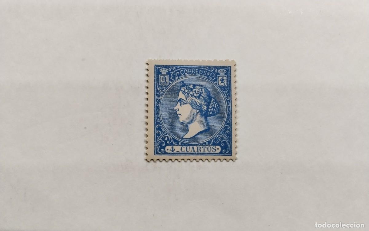 Timbres: ESPA&Ntilde;A - 1866 - ISABEL II - EDIFIL 81 - MH* - NUEVO - CENTRADO