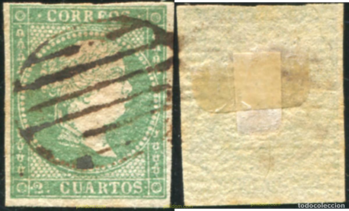 Sellos: 787982 USED ESPA&Ntilde;A 1856 ISABEL II