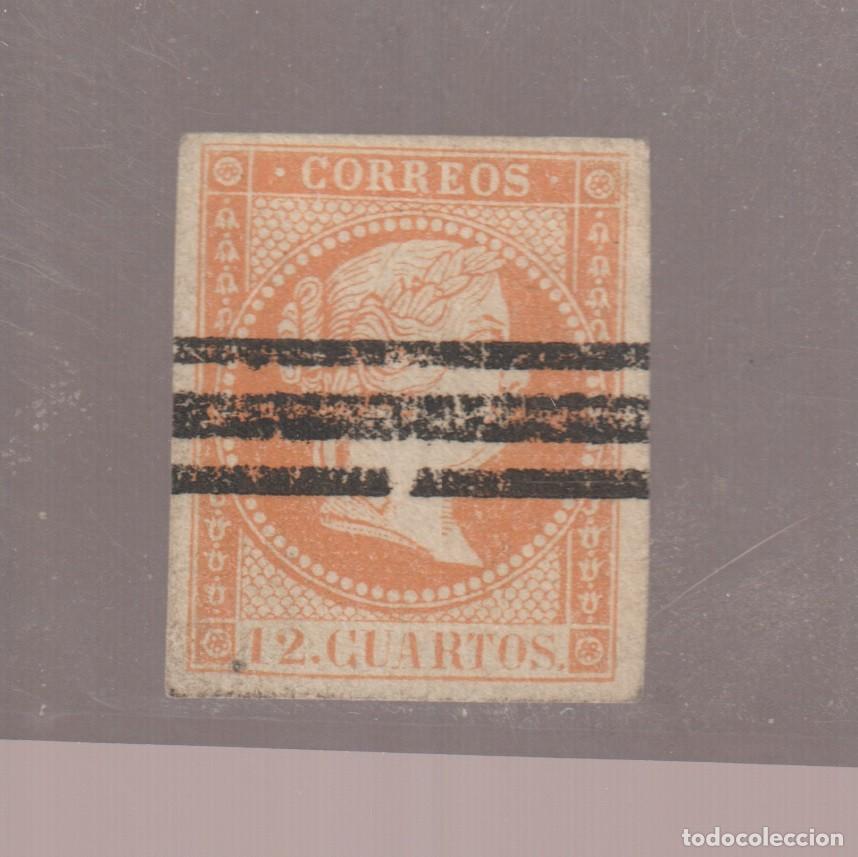 Sellos: Espa&ntilde;a Spain 1856 - NE 1 barrado
