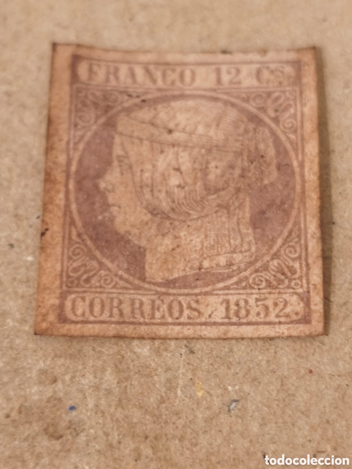 Sellos: Dellobclasicobde Espa&ntilde;a n 13 nuevo con goma** sobado de los a&ntilde;os 12 cuartos lila ver imagenes