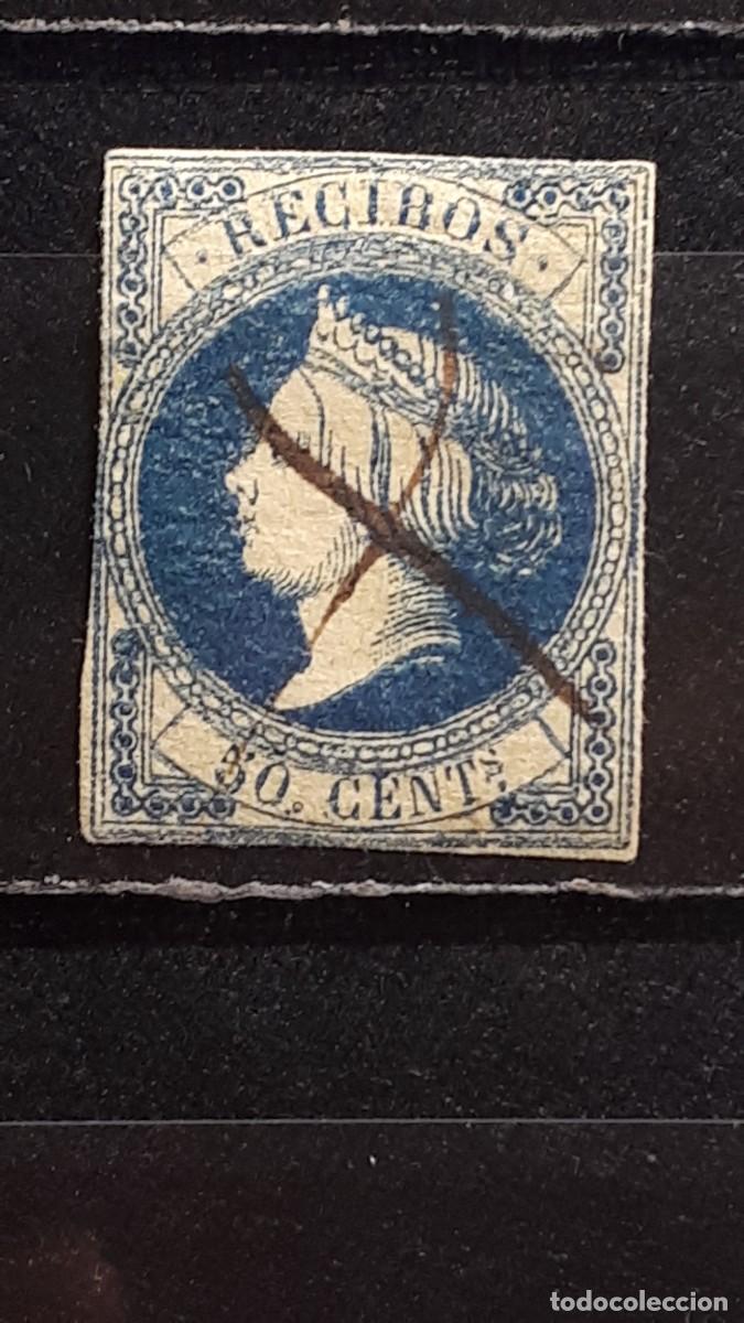 Sellos: ESPA&Ntilde;A. A&Ntilde;O 1861. Inhabilitado. *. Sello fiscal