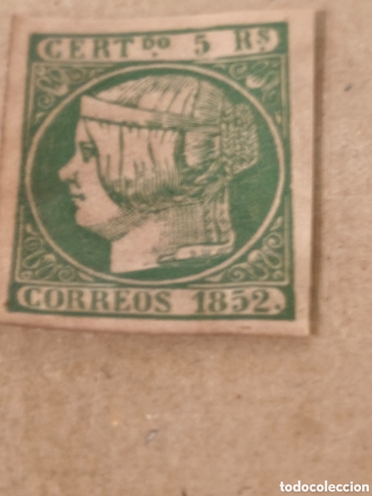 Sellos: Sello clasicobde Espa&ntilde;a n 15 nuevo con goma n 15 nuevocon goma** ,5 reales verde,ver