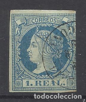 Briefmarken: isabel II 1860 EDIFIL 55 usado