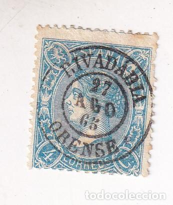 Sellos: SELLO. RIBADAVIA. OURENSE. PRECIOSO FECHADOR. 1865