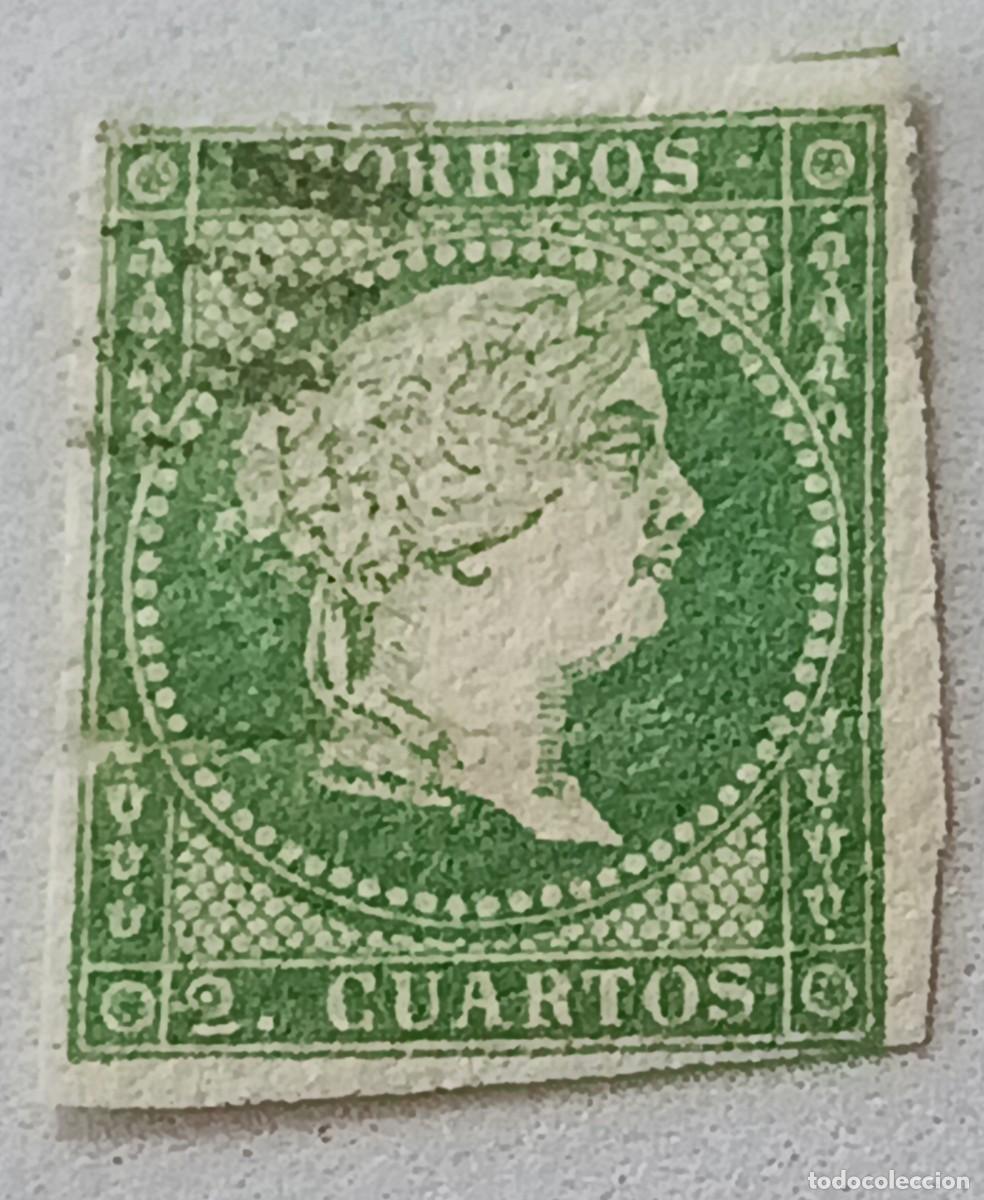 Sellos: Sello Espa&ntilde;a 1855, Isabel II, Edifil 43