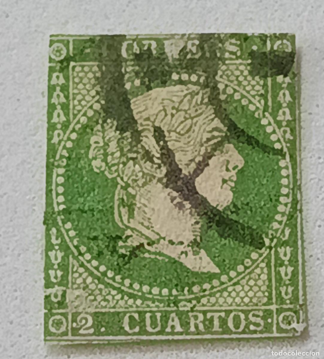 Sellos: Sello Espa&ntilde;a 1855, Isabel II, Edifil 47
