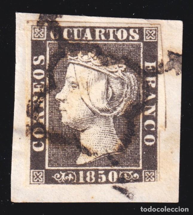 Sellos: ESPA&Ntilde;A - ISABEL II - N&ordm; 1A - A&Ntilde;O 1850