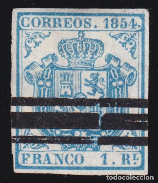 Sellos: ESCUDO DE ESPA&Ntilde;A - N&ordm; 34A - A&Ntilde;O 1854