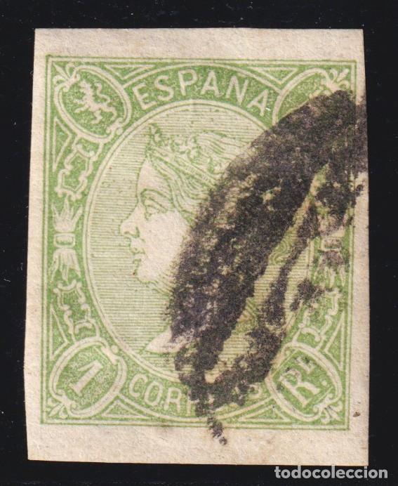 Sellos: ESPA&Ntilde;A ISABEL II - &ordm; 72 - A&Ntilde;O 1865 - Foto 1