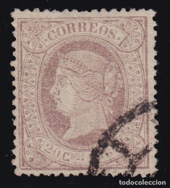 Sellos: ESPA&Ntilde;A - ISABEL II N&ordm; 86 - A&Ntilde;O 1866