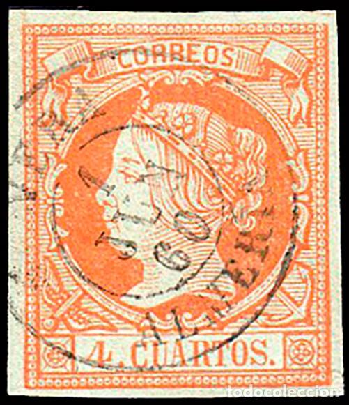 Sellos: Almer&iacute;a - Edi o 52 - 4 cuartos - Mat Fech. Tp. II &rdquo;Vera&rdquo;