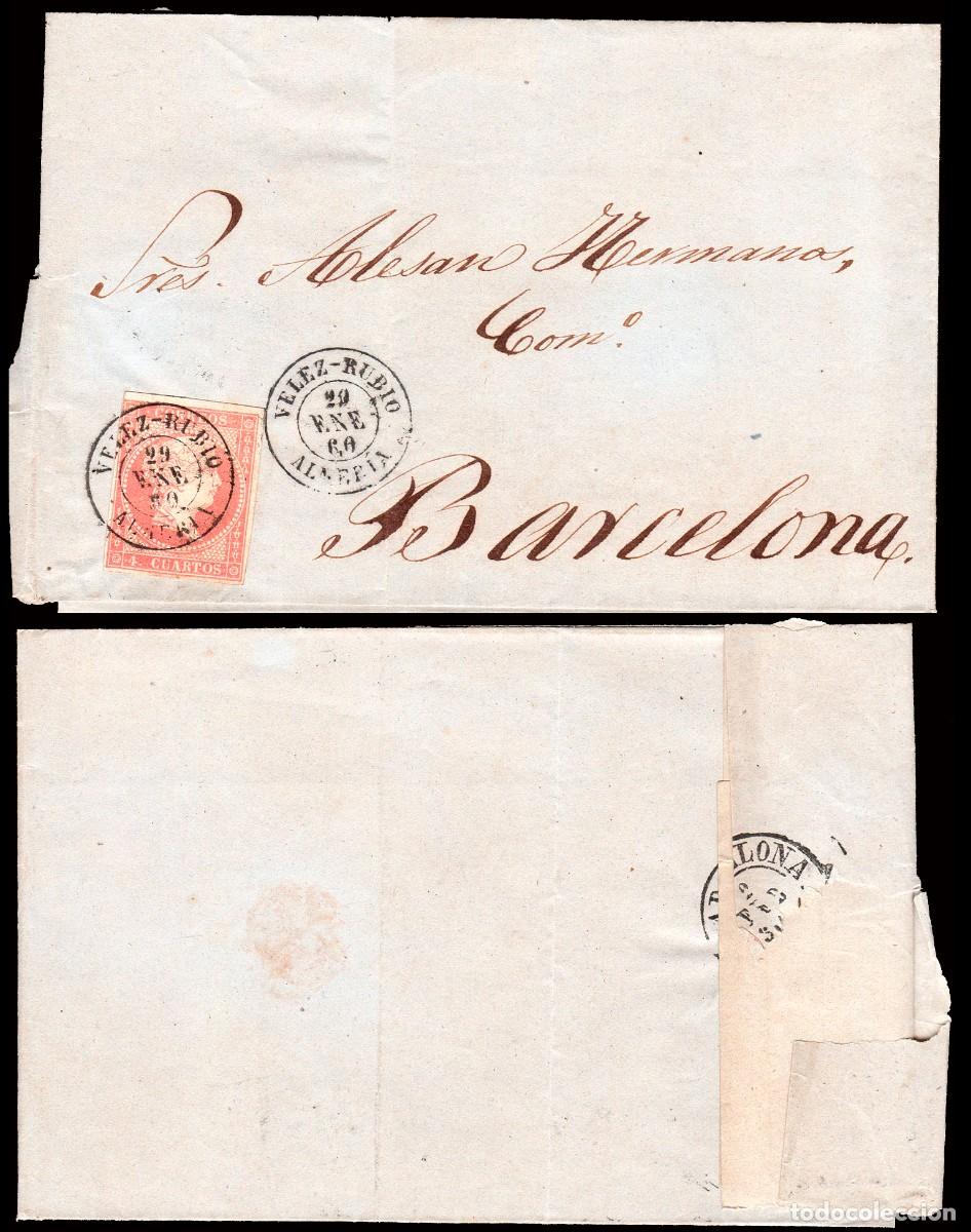 Francobolli: Almer&iacute;a - Edi o 48 - Envuelta Mat Fech. Tp. II &rdquo;V&eacute;lez - Rubio&rdquo;