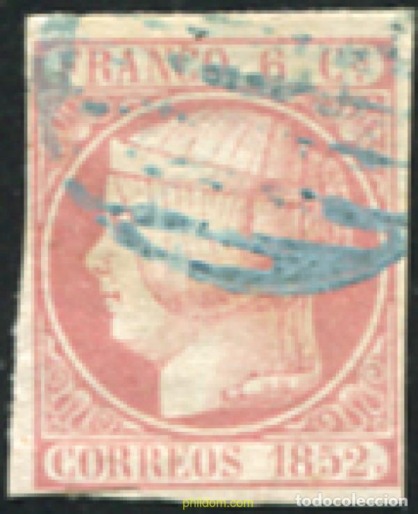 Timbres: 650773 USED ESPA&Ntilde;A 1852 ISABEL II