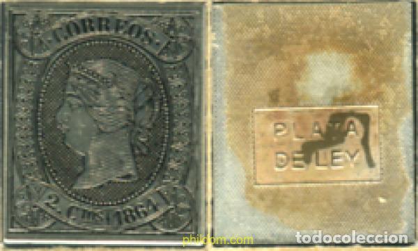 Sellos: 350955 MNH ESPA&Ntilde;A 1864 ISABEL II