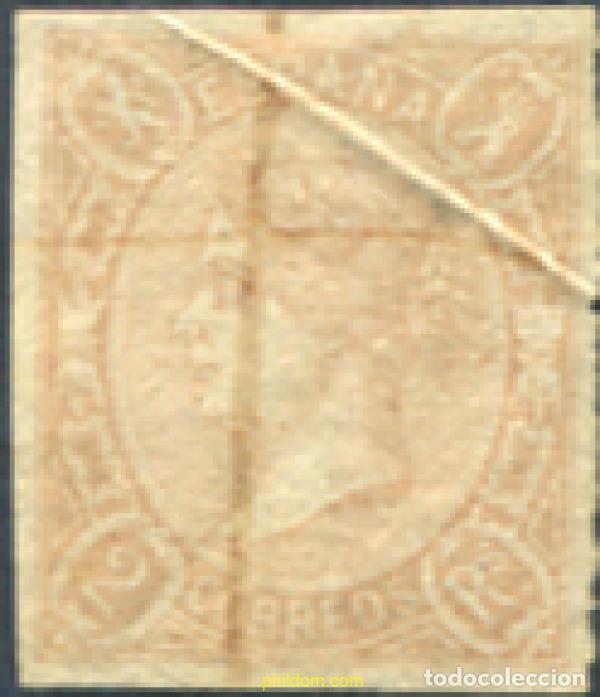 Sellos: 285143 USED ESPA&Ntilde;A 1865 ISABEL II