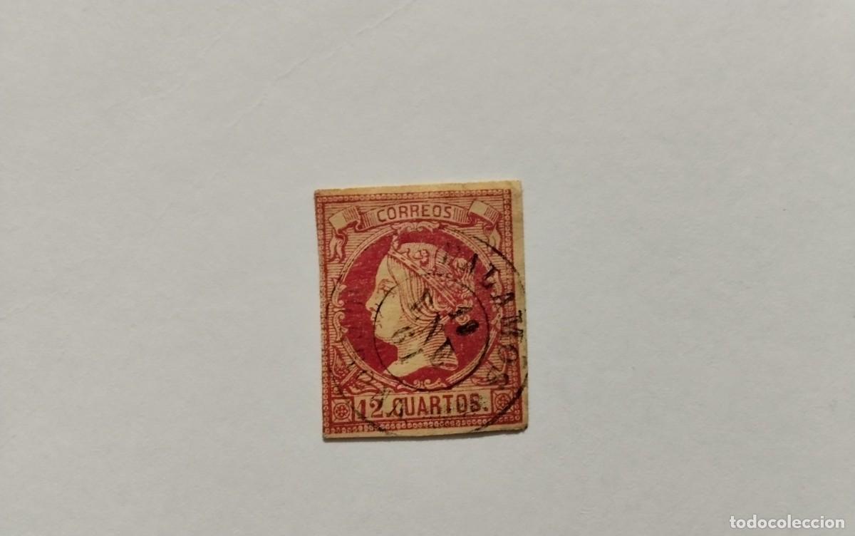Timbres: ESPA&Ntilde;A - 1860 - ISABEL II - EDIFIL 53 - MATASELLOS FECHADOR