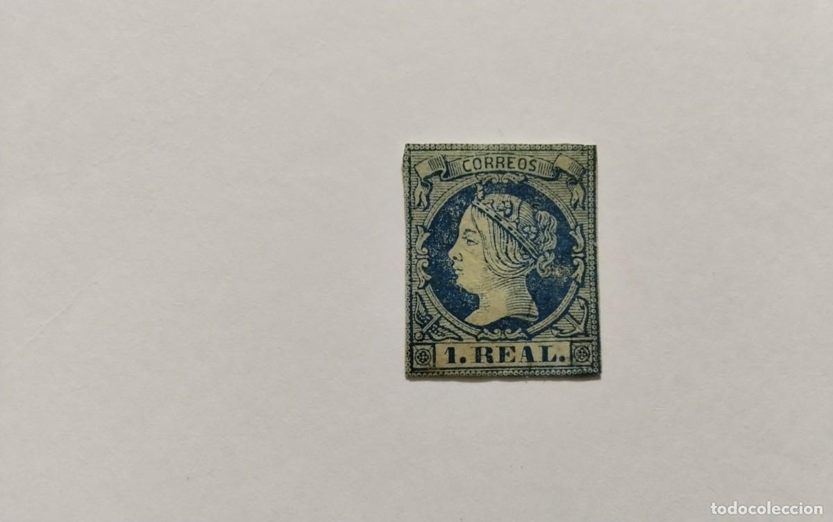 Francobolli: ESPA&Ntilde;A - 1860 - ISABEL II - EDIFIL 55 - MH* - NUEVO