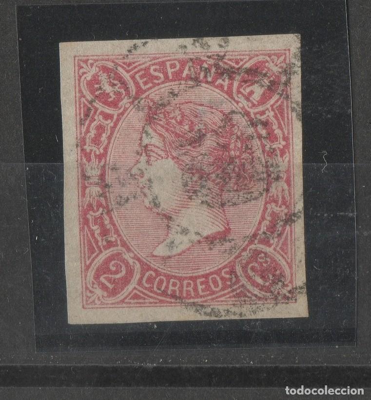 Sellos: 1865 Edifil N&ordm; 69 Isabel II