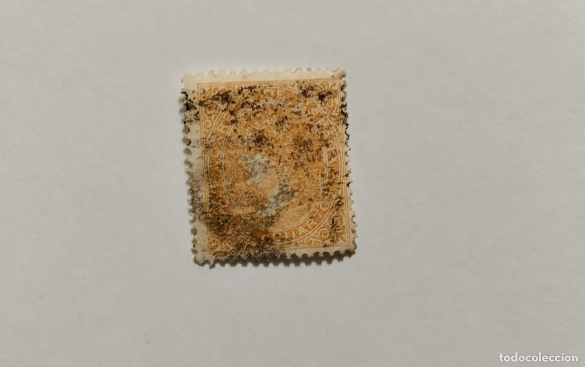 Sellos: ESPA&Ntilde;A - 1867 - ISABEL II - EDIFIL 89A - Foto 1
