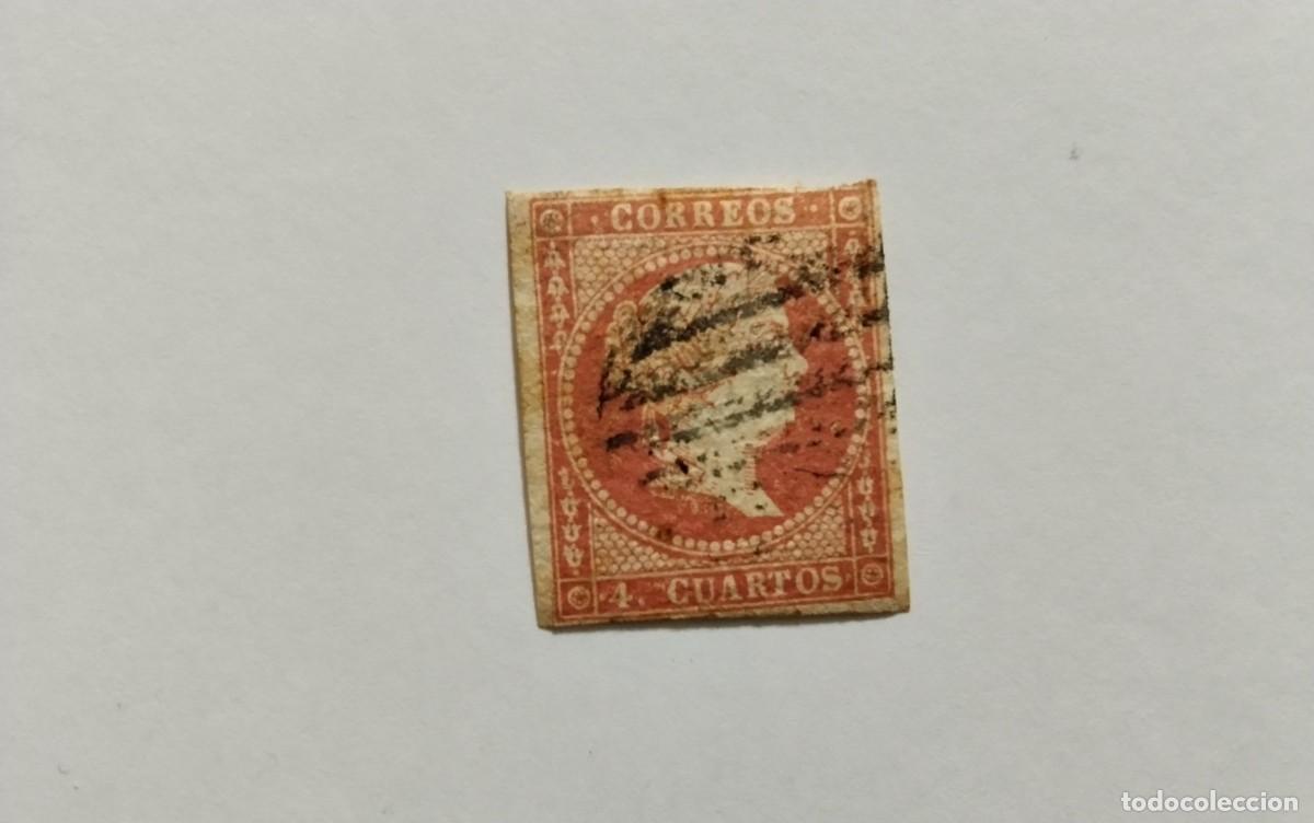Briefmarken: ESPA&Ntilde;A - 1855 - ISABEL II - EDIFIL 44