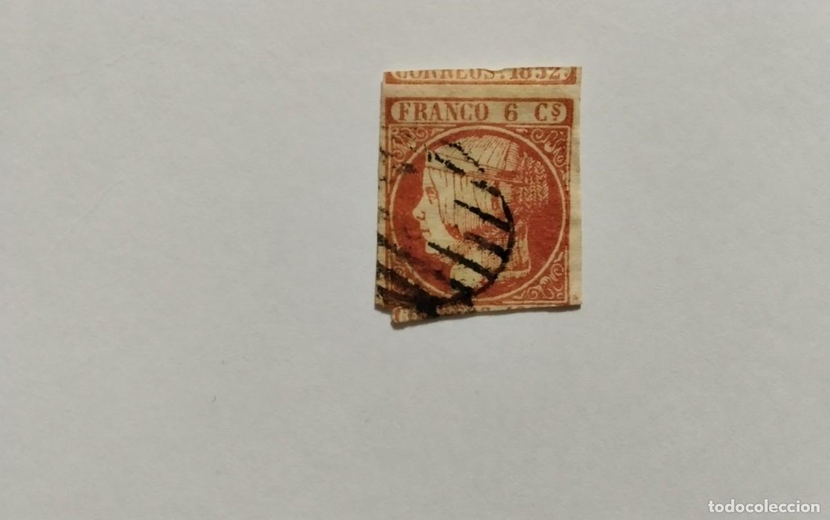 Sellos: ESPA&Ntilde;A - 1851 - ISABEL II - EDIFIL 12