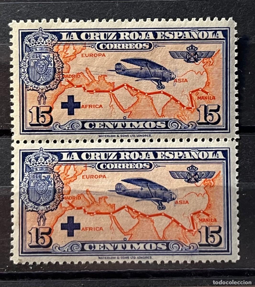 Sellos: 1926 cruz roja,MNH** centrado,goma,color