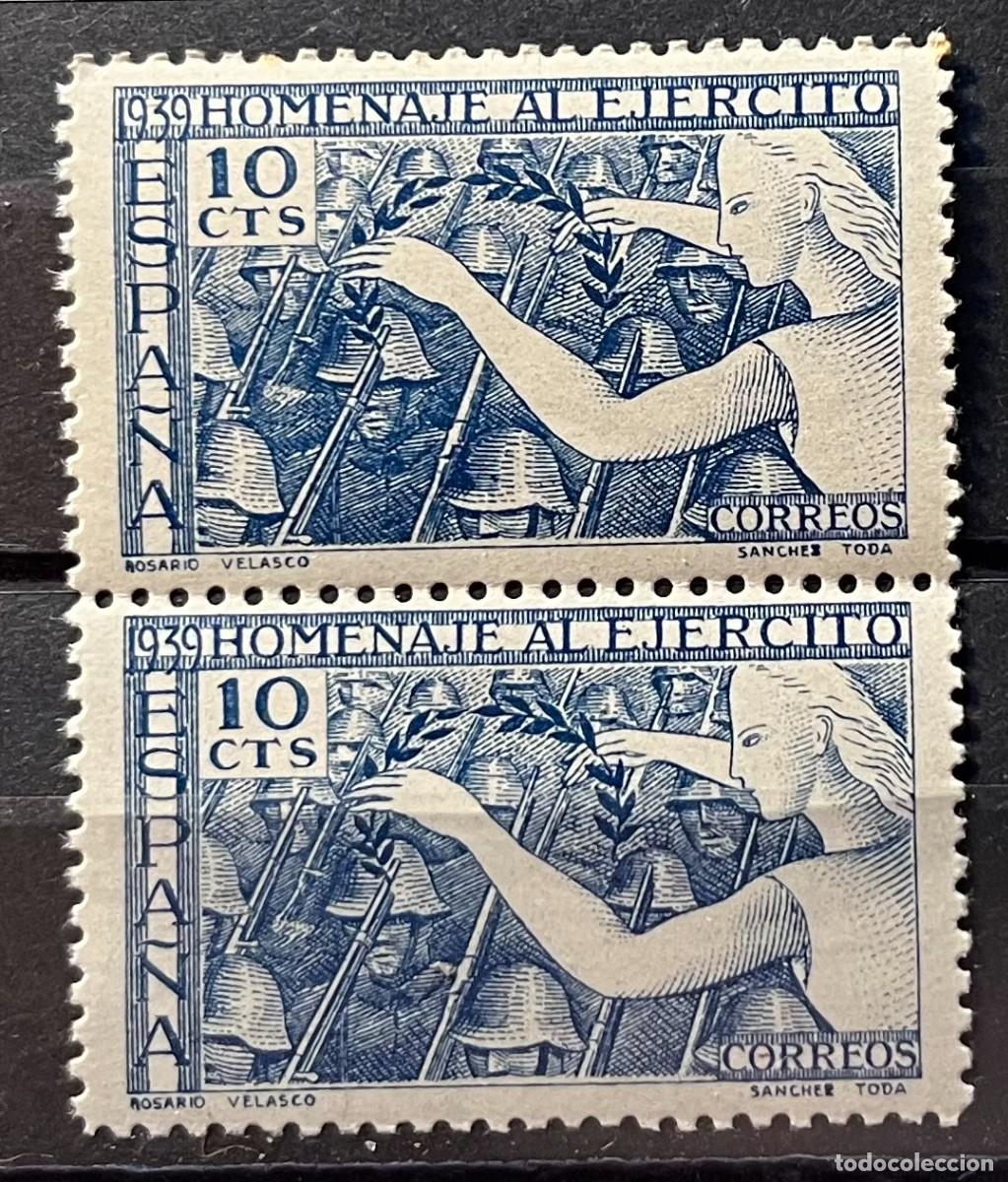 Sellos: 1939 ejercito popular ,MNH** centrado,goma,color
