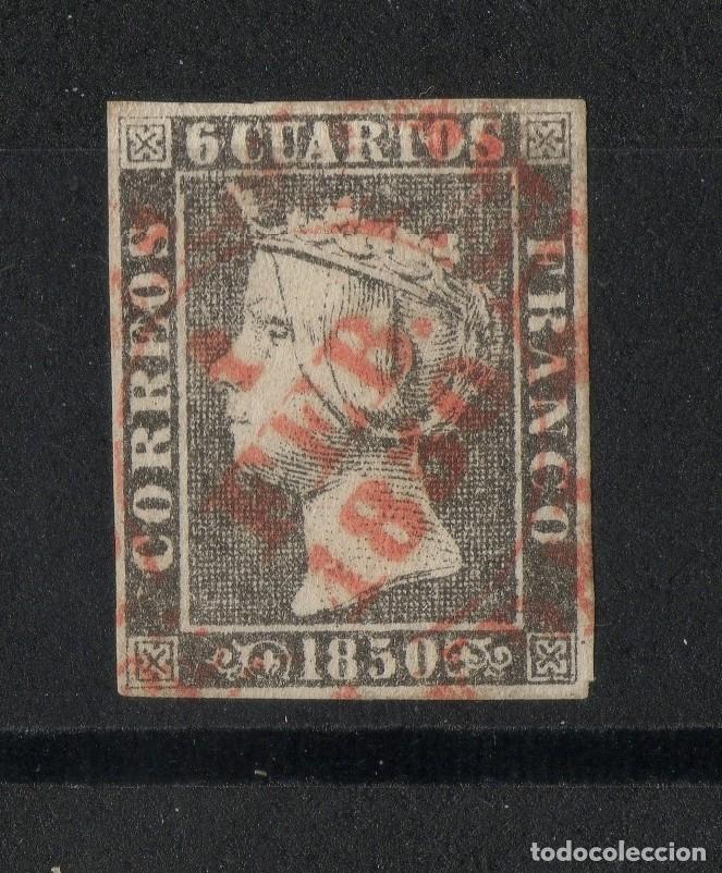 Sellos: 1850 Edifil 1A Baeza Fechador 01 Febrero raro