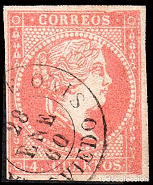Sellos: Asturias - Edi o 48 - 4 cuartos - Mat Fech. Tp. II &rdquo;Cangas de On&iacute;s&rdquo;