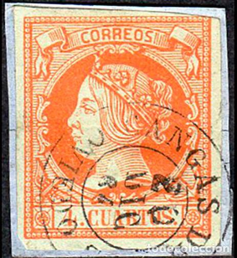 Sellos: Asturias - Edi o 52 - 4 cuartos - Mat Fech. Tp. II &rdquo;Cangas de On&iacute;s&rdquo;