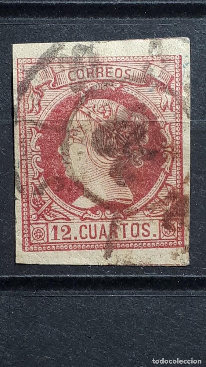 Sellos: ESPA&Ntilde;A. A&Ntilde;O 1860-1. &deg;. Edifil 53