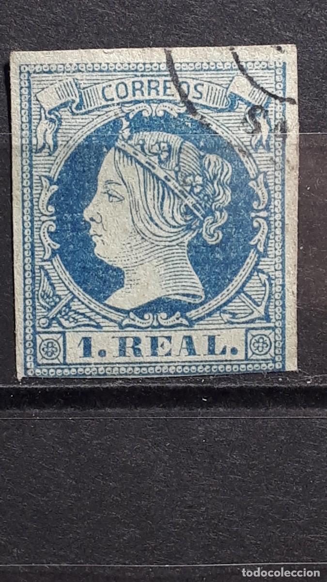 Sellos: ESPA&Ntilde;A. A&Ntilde;O 1860-1. &deg;. Edifil 55.