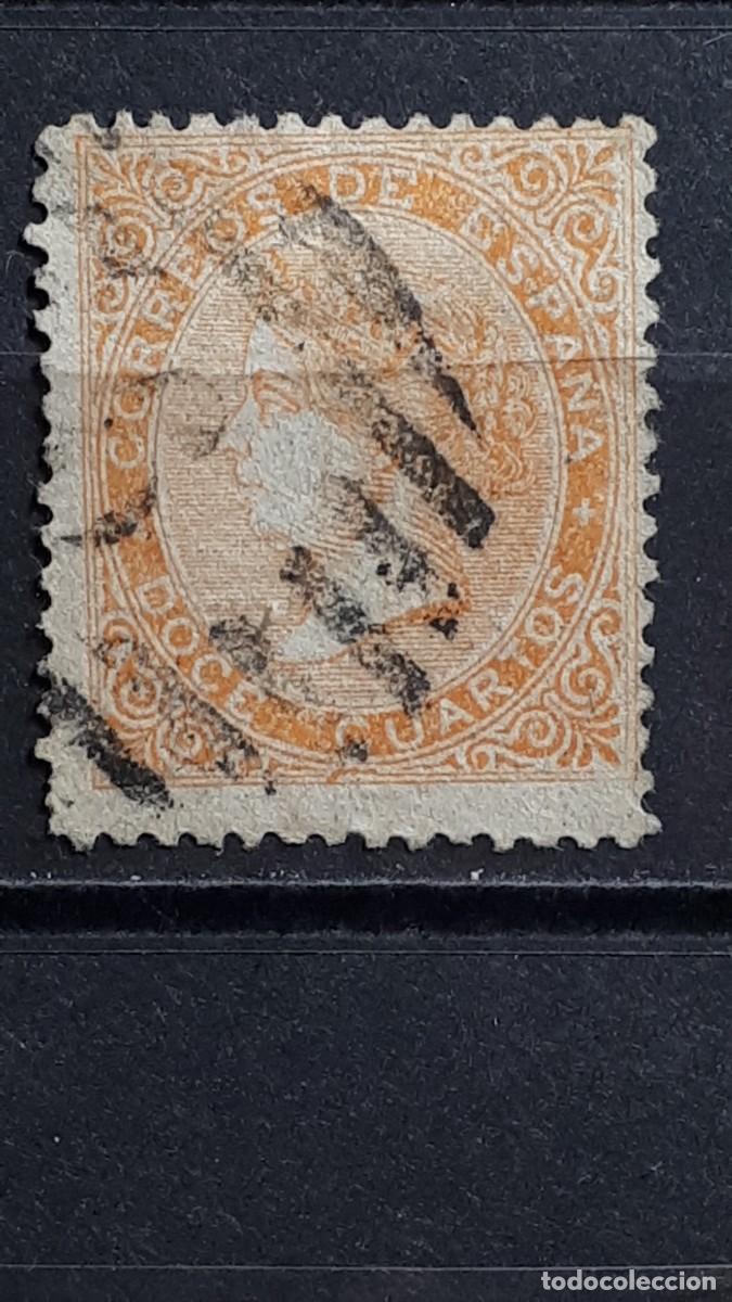 Sellos: ESPA&Ntilde;A. A&Ntilde;O 1867. &deg;. Edifil 89. - Foto 1