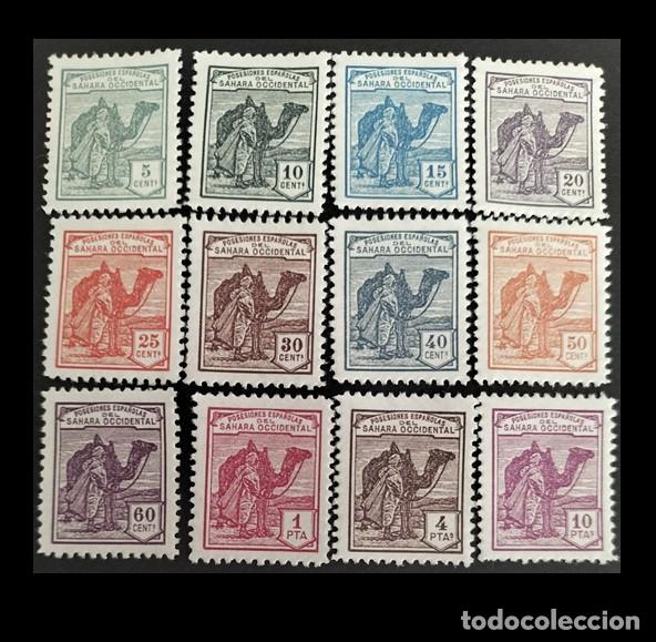 Sellos: Sahara Edifil 1-12 MNH Colonias Espa&ntilde;a 1912 serie completa sin fijasellos