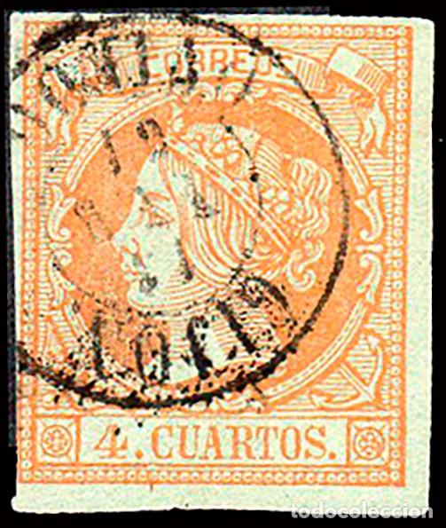 Sellos: Asturias - Edi o 52 - 4 cuartos - Mat Fech. Tp. II &rdquo;Gij&oacute;n&rdquo;