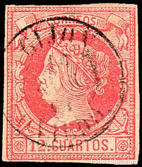 Sellos: Asturias - Edi o 53 - 12 cuartos - Mat Fech. Tp. II &rdquo;Gij&oacute;n&rdquo;