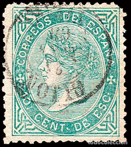Sellos: Asturias - Edi o 91 - 10 cent. de escudo - Mat Fech. Tp. II &rdquo;Gij&oacute;n&rdquo;