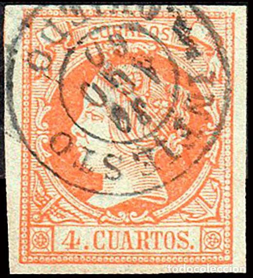 Sellos: Asturias - Edi o 52 - 4 cuartos - Mat Fech. Tp. II &rdquo;Infiesto&rdquo;