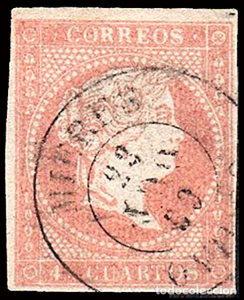 Sellos: Asturias - Edi o 48 - 4 cuartos - Mat Fech Tp. II &rdquo;Mieres&rdquo;