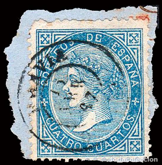 Sellos: Asturias - Edi o 88 - 4 cuartos - Mat Fech Tp. II &rdquo;Navia&rdquo; - Fragmento