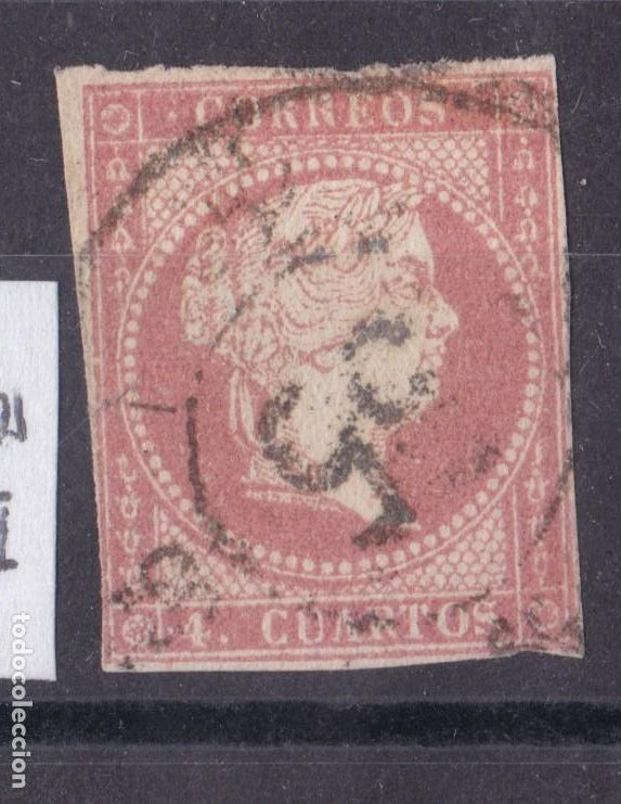 Sellos: AA4-Cl&aacute;sicos Edifil 48B (Tipo III) . Rueda Carreta 55 MEDINA