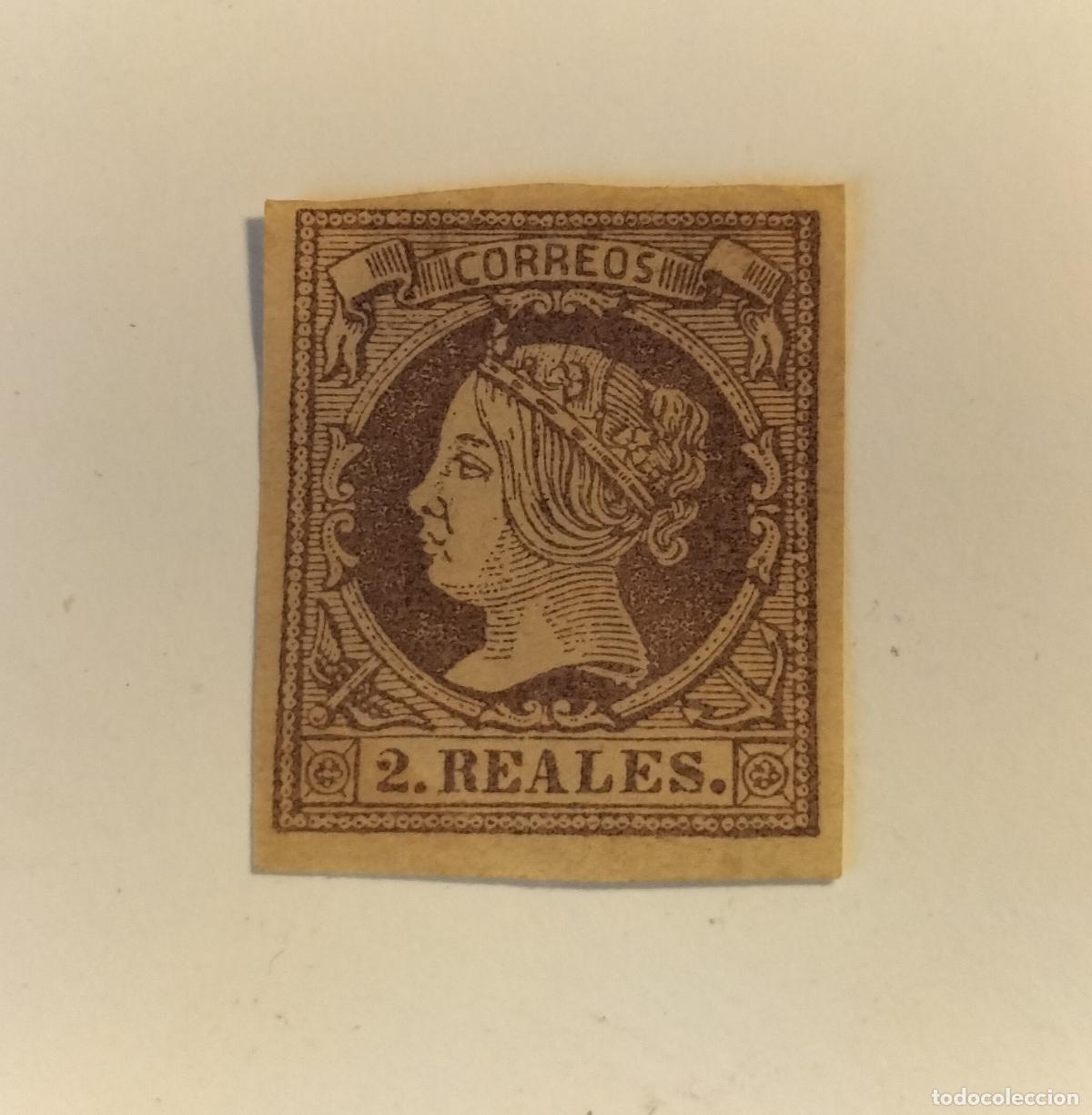 Sellos: SELLO ESPA&Ntilde;A ISABEL II - 1860/1861 - EDIFIL N⁰ 56