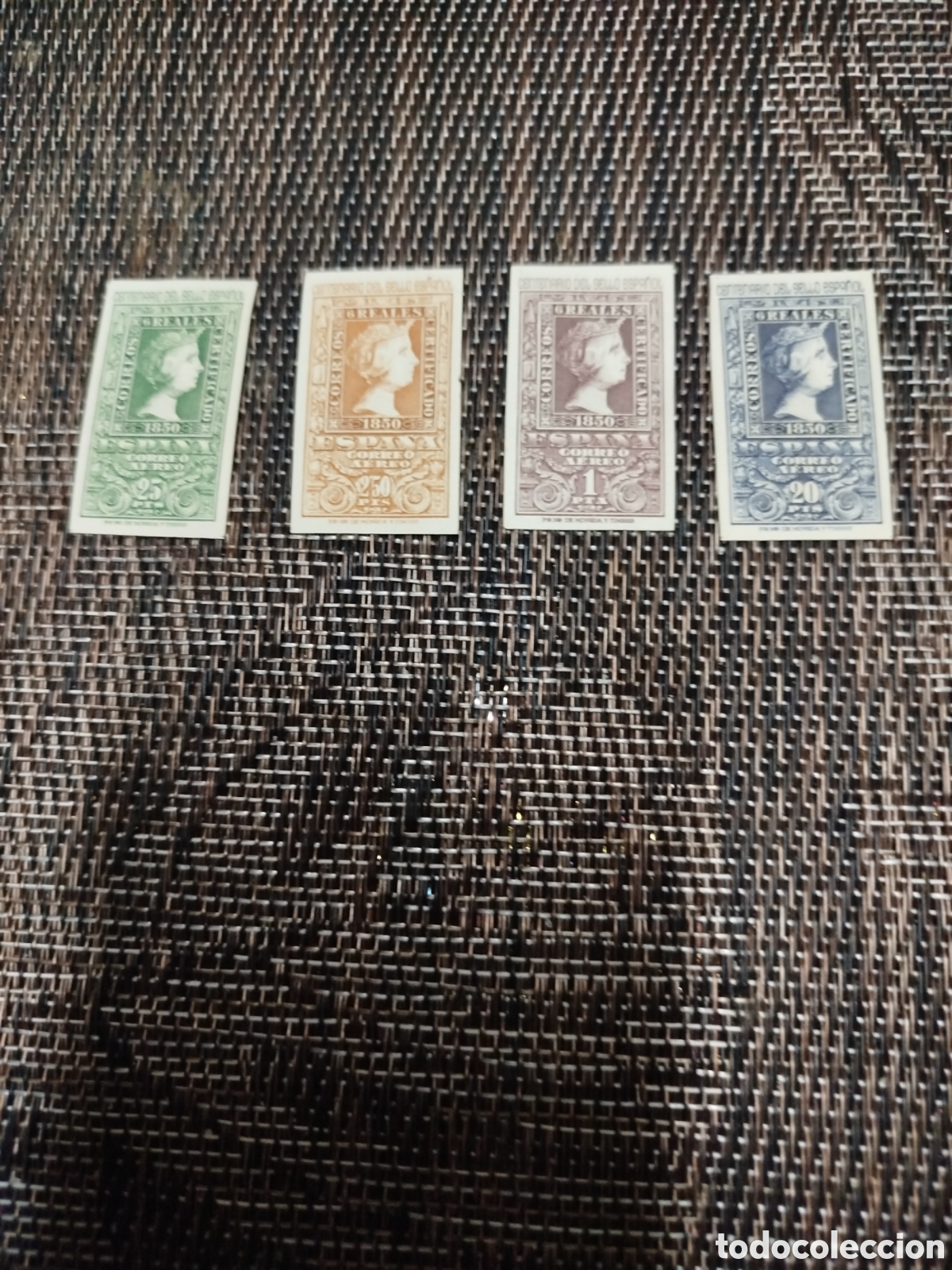 Sellos: Sello 6 reales 1850 Isabel ll
