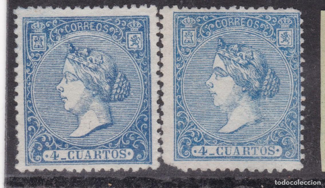 Sellos: AA9-Cl&aacute;sicos Edifil 81 x 2 Nuevos (*) , Azul / Azul Oscuro