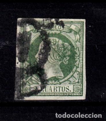Sellos: EDIFIL 51 2 CUARTOS DE 1860