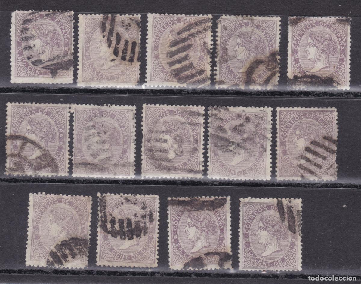 Sellos: FC-247- Cl&aacute;sicos Edifil 92 x 14 Sellos Usados. Sin Defectos Ocultos + 200 euros